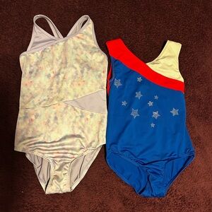 Colorful Girls' Leotard Set